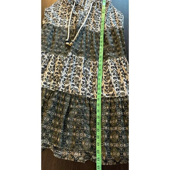 Chelsea & Theodore Sleeveless Floral Tiered Dress Size 1X - Picture 6 of 6